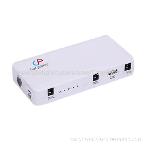 Multifunction Car Starter, 14,000mAh, Start 12V Vehicle, Fits for Mobile, iPad, Laptops and Camera